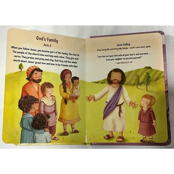 Children's Jesus Calling My First Bible Storybook Soft Hardback ~ Sarah Young - Picture 7 of 9